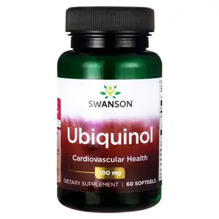 SWANSON Ubiquinol 100mg UBICHINOL Koenzym Q10 60 kapsułek ODPORNOŚĆ skóra