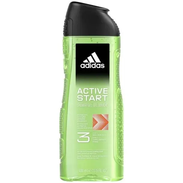Adidas Active Start Męski Żel Pod Prysznic 3w1 Do Ciała Włosów Twarzy 400ml