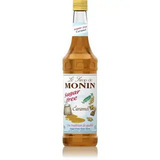 Monin Syrop barmański smakowy do kawy Karmel 700 ml bez cukru Caramel