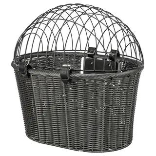 Trixie Koszyk rowerowy przedni z uniwersalnym uchwytem - Dł. x szer. x wys.: 44 x 34 x 41 cm