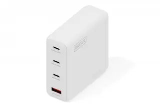 Digitus Ładowarka sieciowa GaN II 140W | 3x USB-C, 1x USB-A | PD 3.0, QC 3.0 | Biała