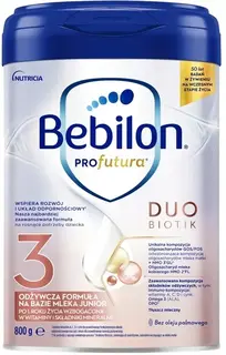 Bebilon Mleko Modyfikowane Profutura Duo Biotik 3 Junior Po Roku 800g