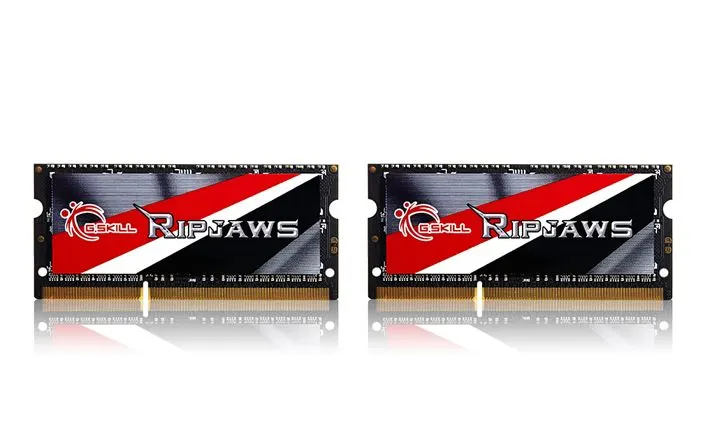G.SKILL Pamięć SODIMM Ultrabook DDR3 16GB (2x8GB) Ripjaws 1600MHz CL9 - 1.35V Low Voltage