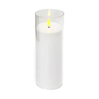 Świeca plast.LED biała 7x25cm 3xAAA/DIA7031