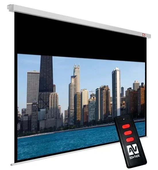 AVTek Ekran elektryczny Cinema Electric 240 MG (16:9, 240x200cm, powierzchnia szara, matowa)