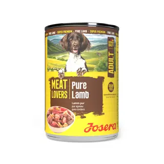 Josera Meatlovers Pure, 6 x 400 g - Jagnięcina (nowy wygląd)