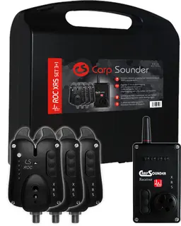 Sygnalizator brań Carp Sounder ROC XRS ACC zestaw 3+1 różne kolory kolory
