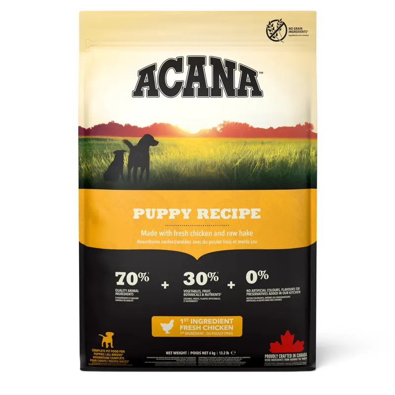 Acana Puppy z kurczakiem, indykiem i rybą - 6 kg