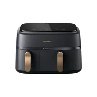 Frytkownica beztłuszczowa Philips Ovi Dual Basket Airfryer NA352/00 - podwójna