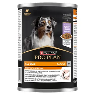 PURINA Pro Plan Everyday nutrition All size Adult Indyk w galarecie - mokra karma dla psa - 400g
