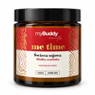 myBuddy me time Świeca Sojowa Słodka Szarlotka 100ml