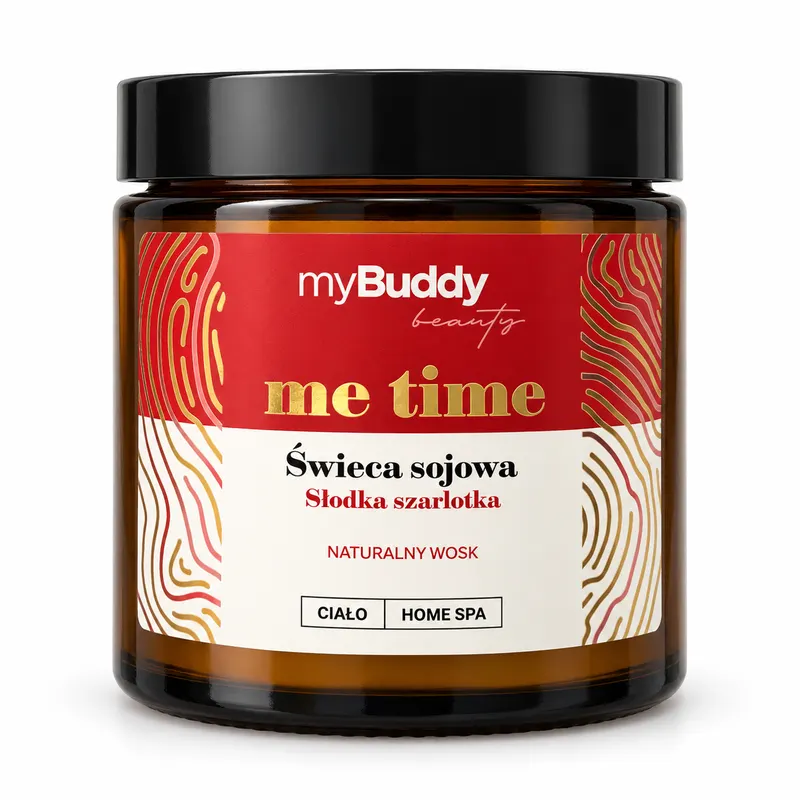 myBuddy me time Świeca Sojowa Słodka Szarlotka 100ml