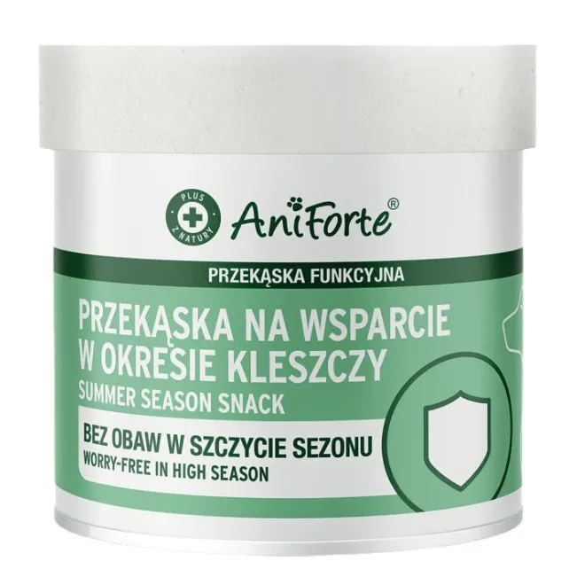 ANIFORTE Przysmak na wsparcie w okresie kleszczy - przysmak dla psa - 50g