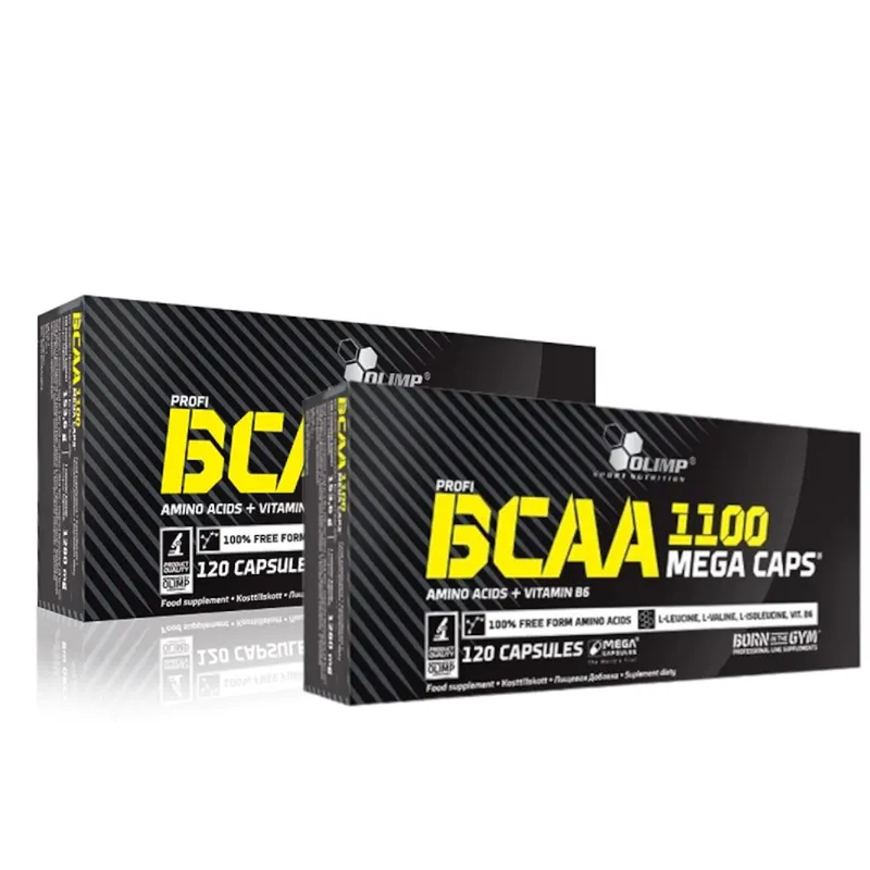 Wielopak 2x Olimp BCAA 1100 Mega Caps 120kaps