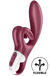 Satisfyer Touch Me Rabbit Vibrator Red