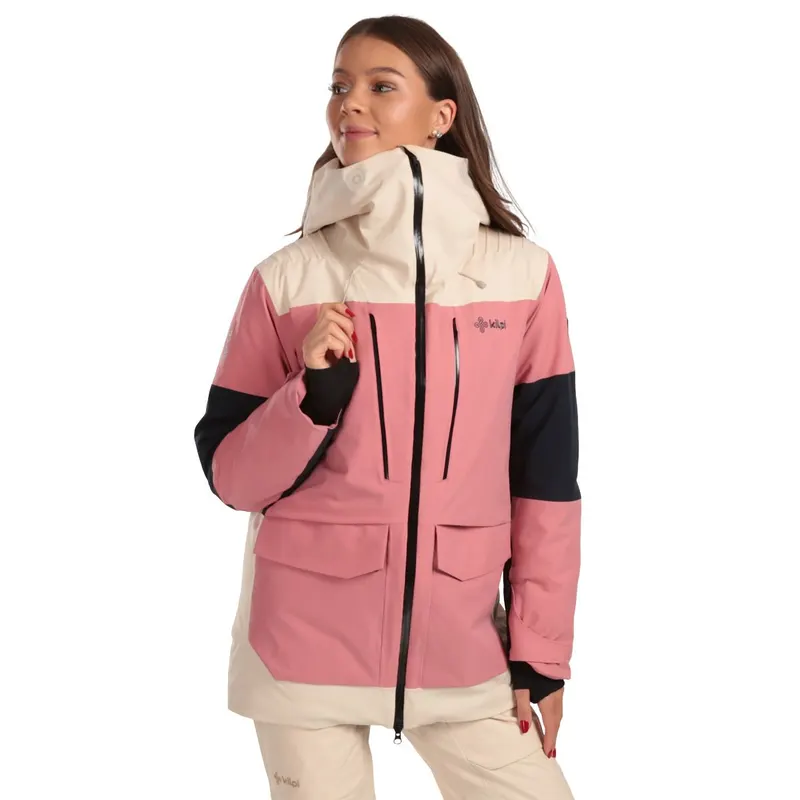 Kilpi Teen, kurtka narciarska, damska, coral