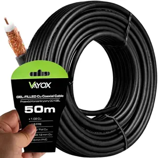 KABEL KONCENTRYCZNY ŻEL PRZEWÓD CU ZIEMNY MIEDŹ 50