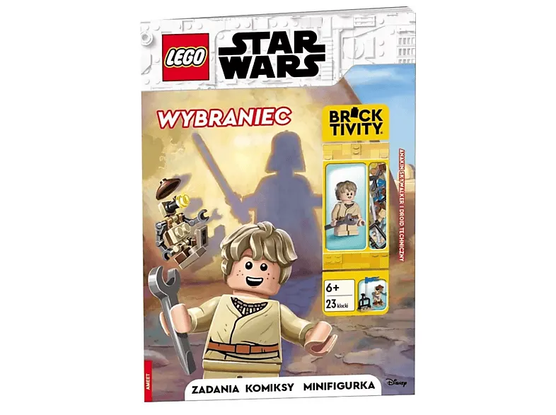 Książka z klockami LEGO Star wars. Wybraniec