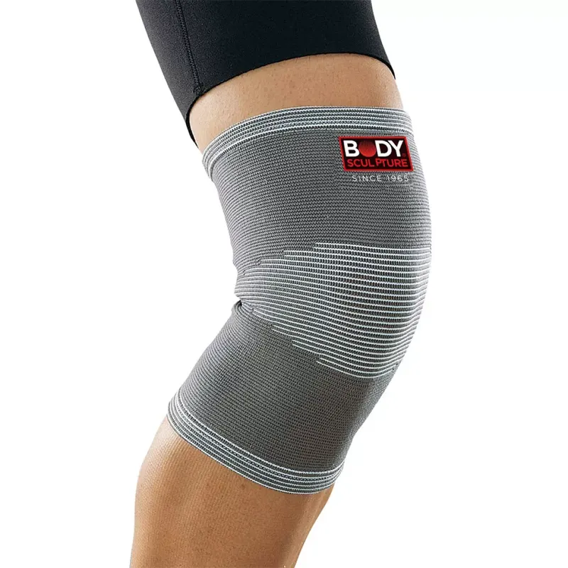Opaska na kolano ze ściagaczem Body Sculpture BNS 003 - rozmiar XL