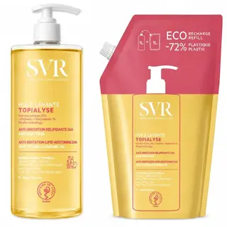 SVR Topialyse Huile Lavante Olejek Do Mycia Ciała 1000 ml + ZAPAS 1L