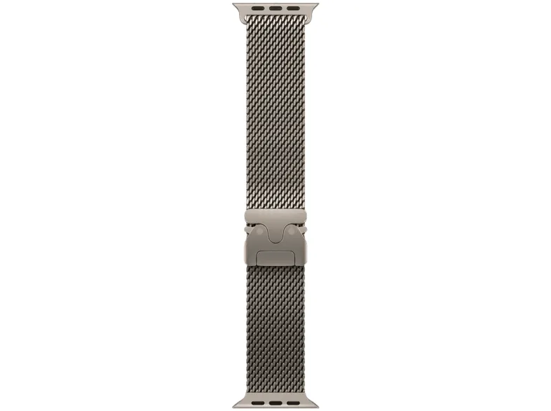 Bransoleta mediolańska z tytanu APPLE do koperty 49 mm – rozmiar M Naturalny tytan MK0D4ZM/A