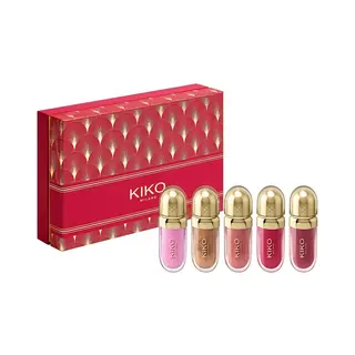 Kiko Milano Zestaw Prezentowy Twist 'N Twinkle Holiday The Fabulous 5 Mini Lips Gift Set