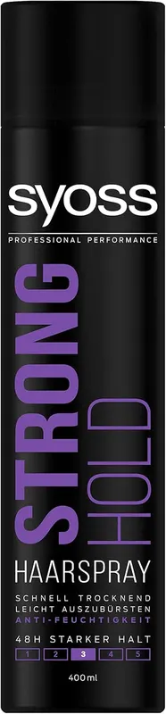 Syoss Strong Hold 3 Utrwalający Lakier do Włosów 400ml
