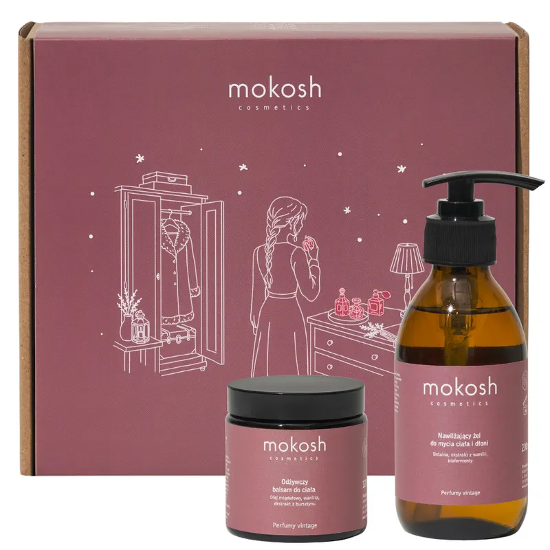Mokosh Zestaw Kosmetyków Cisza Perfumy Vintage