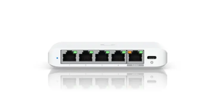 UBIQUITI Przełącznik 5P PoE In USW-Flex-2.5G-5