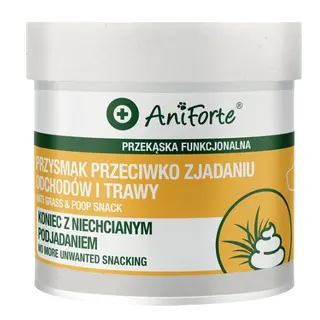 ANIFORTE Przysmak przeciwko zjadaniu odchodów i trawy - przysmak dla psa - 50g
