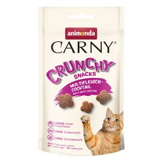 Animonda Carny Adult Crunchy - Koktajl wielomięsny, 50 g