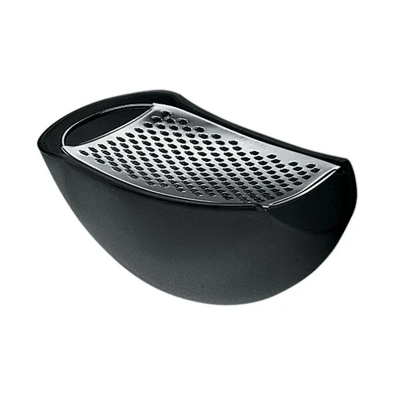 Tarka do sera z pojemnikiem Alessi czarna