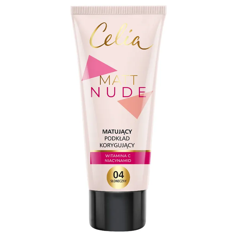 Celia Matt Nude Matujący podkład korygujący do twarzy 04