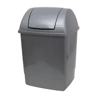 Kosz na śmieci uchylny GWEN 26L srebrny/DI8705