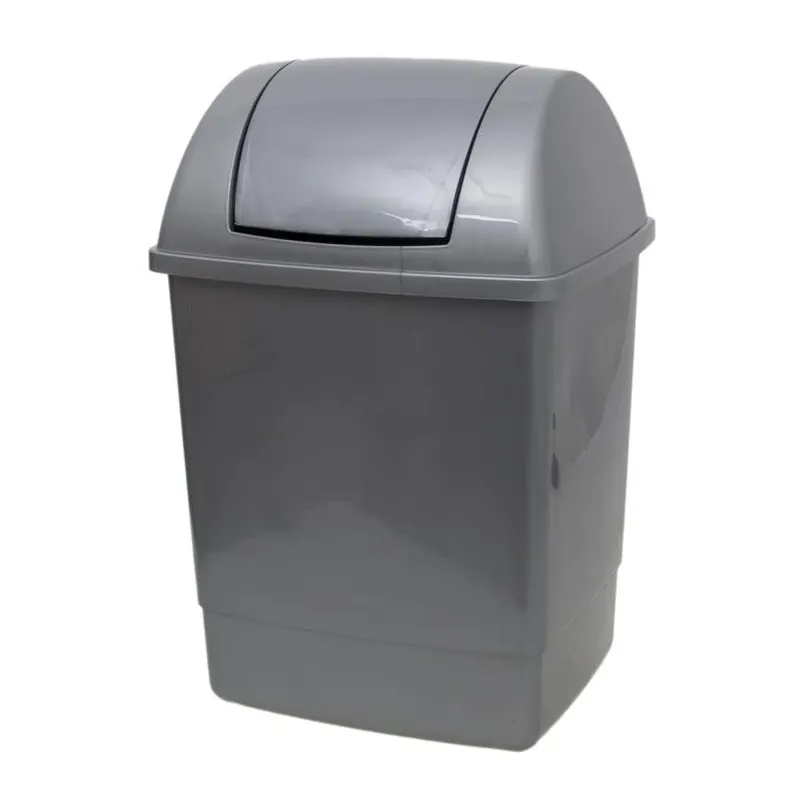 Kosz na śmieci uchylny GWEN 26L srebrny/DI8705