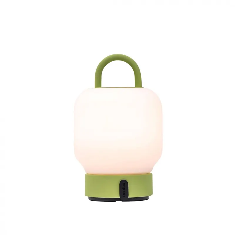 Kooduu Lampa przenośna akumulatorowa LOOME limonkowa