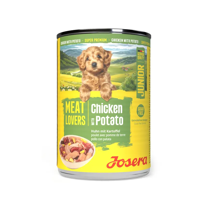 Korzystny pakiet Josera Meat Lovers Menu Junior, 12 x 400 g - Kurczak