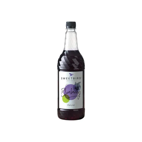 Syrop Sweetbird Blueberry, 1 l