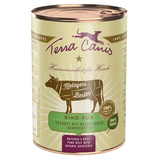 Terra Canis Metzgers Bestes, 6 x 400 g - Wołowina