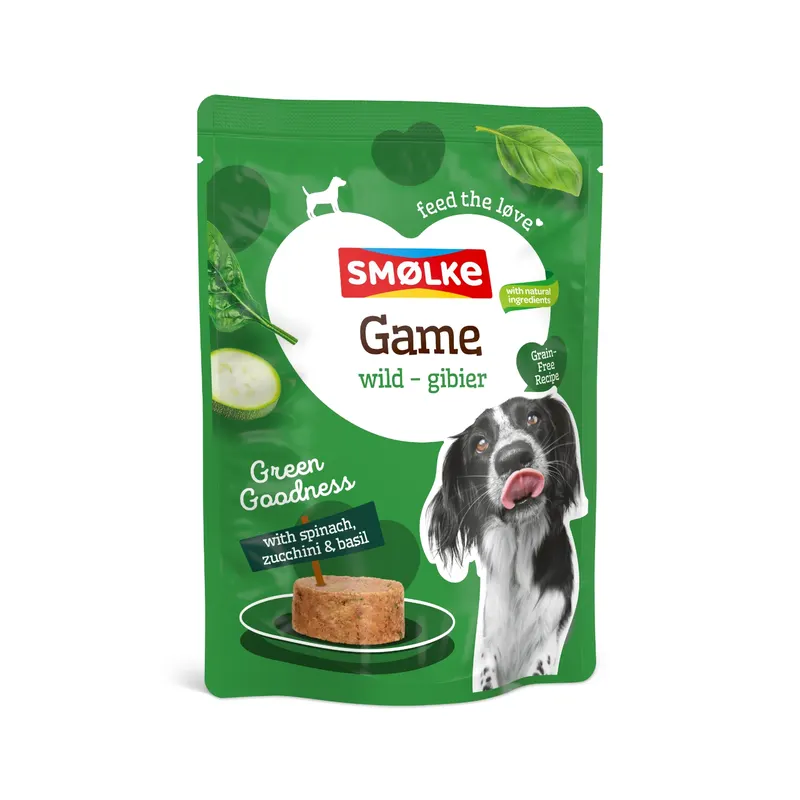 Smølke Pouch, 8 x 300 g - Dziczyzna