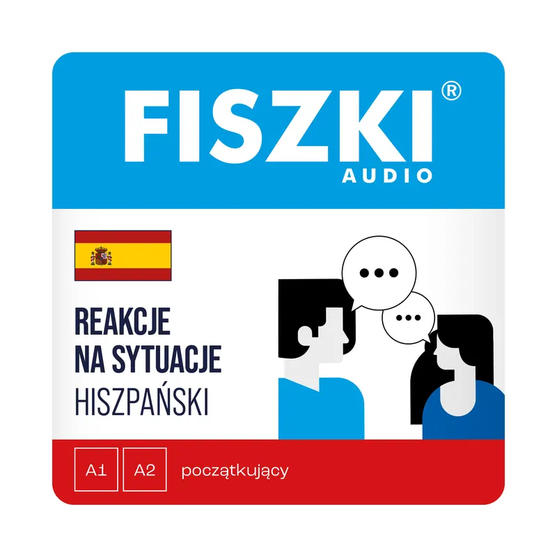 Kurs audio (audiobook mp3) - język hiszpański - Reakcje na sytuacje (poziom A1-A2)