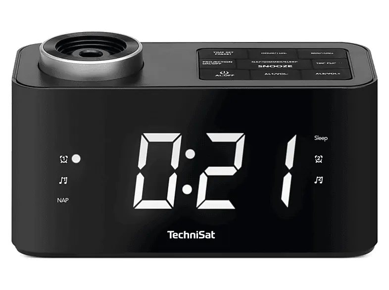 Radiobudzik TECHNISAT DIGICLOCK 300 Czarny