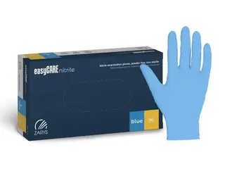 Zarys - Rękawice diagnostyczne nitrylowe niebieskie (blue) 100szt. roz. M