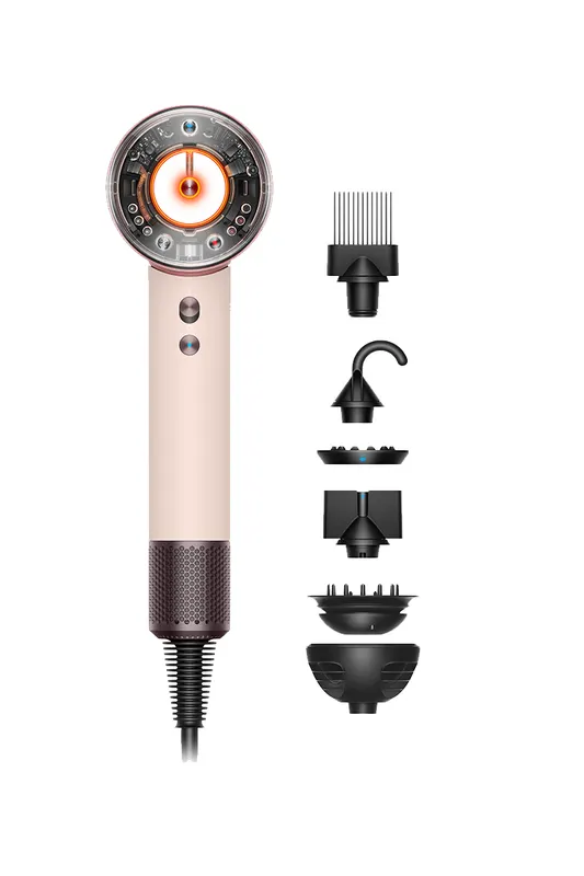 Suszarka do włosów Dyson Supersonic Nural™ Curly+Coily Pastelowy róż/Różowe złoto | DO 20 RAT 0% (RRSO 0%) | DARMOWA DOSTAWA W 24H