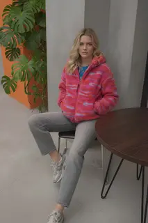 Kurtka z kapturem Snuggle Polar Berries XL