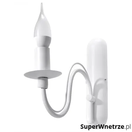 Kinkiet 25x6x25cm Sollux Lighting Minerwa biały