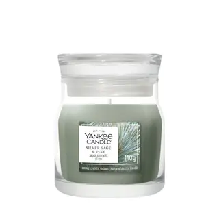 Yankee Candle Świeca w Małym Słoiku Silver Sage & Pine