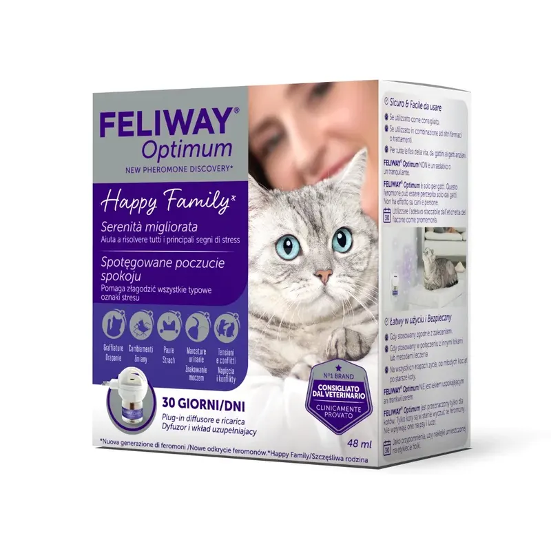 CEVA Feliway Optimum - dyfuzor i wkład uzupełniający