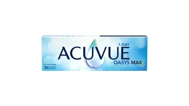 SOCZEWKI J&J ACUVUE OASYS MAX 1 DAY 30 SZT -1,75