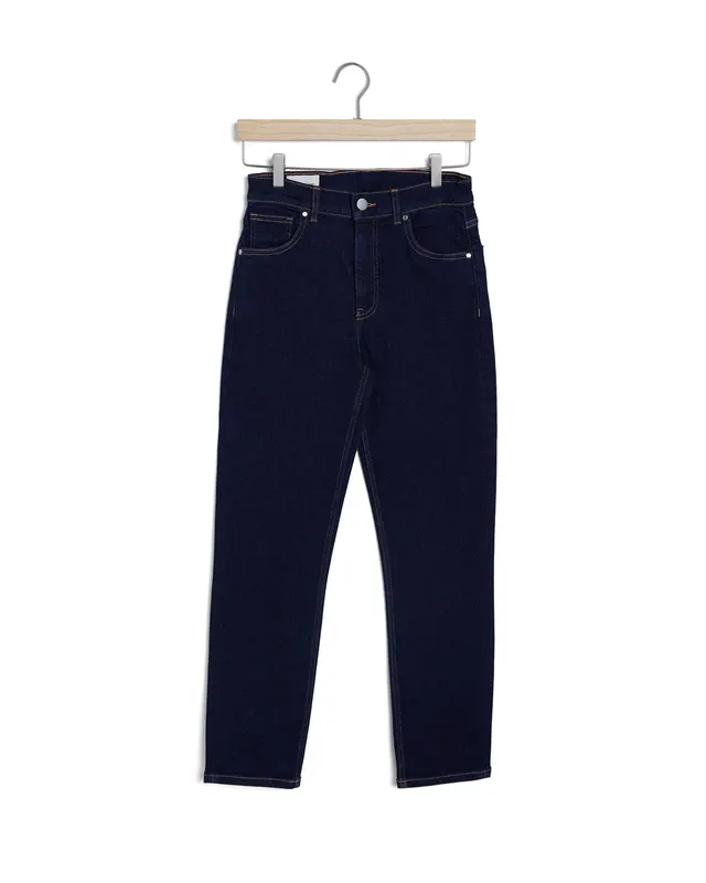 Gant Spodnie Jeansowe Damskie Slim Fit Granatowe